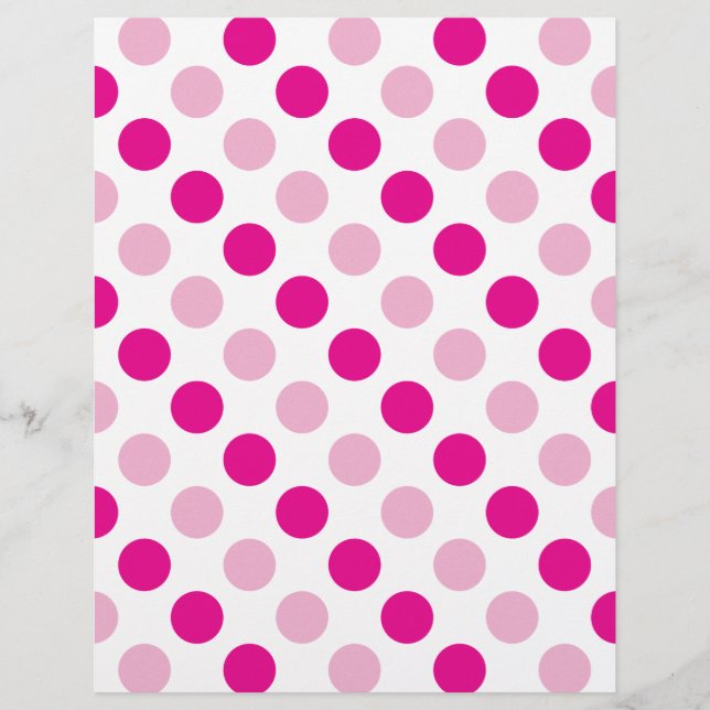 Padrão de bolinhas rosa (Frente)