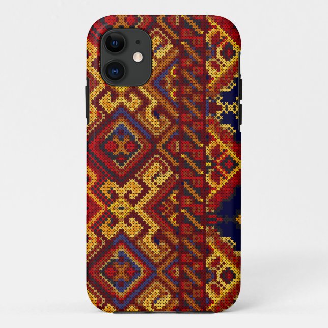 Padrão de Bordado Cruzado para Capinha de iPhone 5 (Verso)
