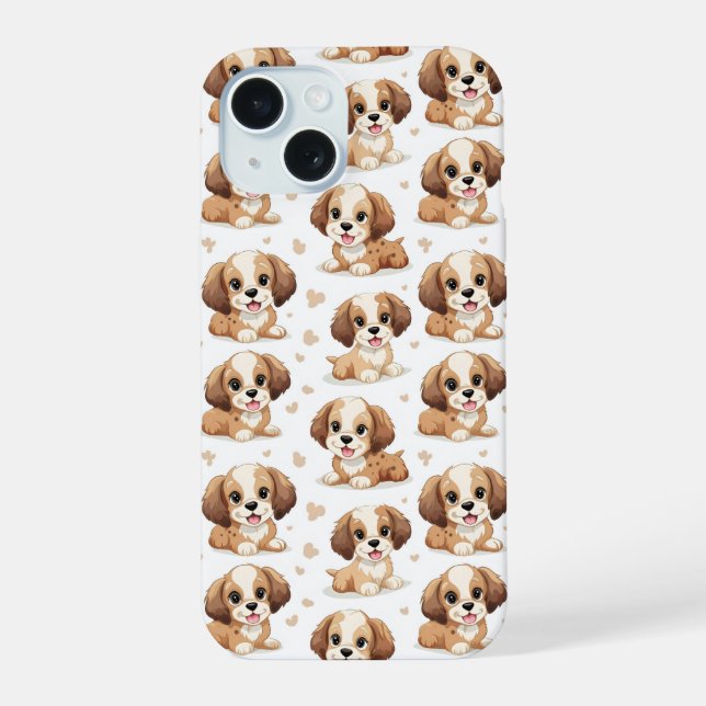 Padrão de Cachorrinho Fofo (Verso)