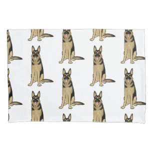 Padrão de cães german shepherd Arte De Pet Diver
