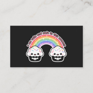 Padrão de calma e segurança, Cartão de visita d