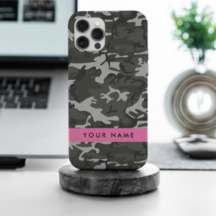 Padrão de Camuflagem Cinza, Seu nome, Personalizar