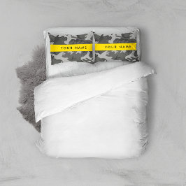 Padrão de Camuflagem Cinza, Seu nome, Personalizar