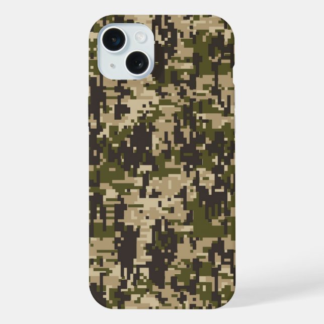 Padrão de Camuflagem Digital Militar Clássico (Verso)