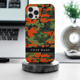 Padrão de Camuflagem Laranja, Seu nome, Personaliz