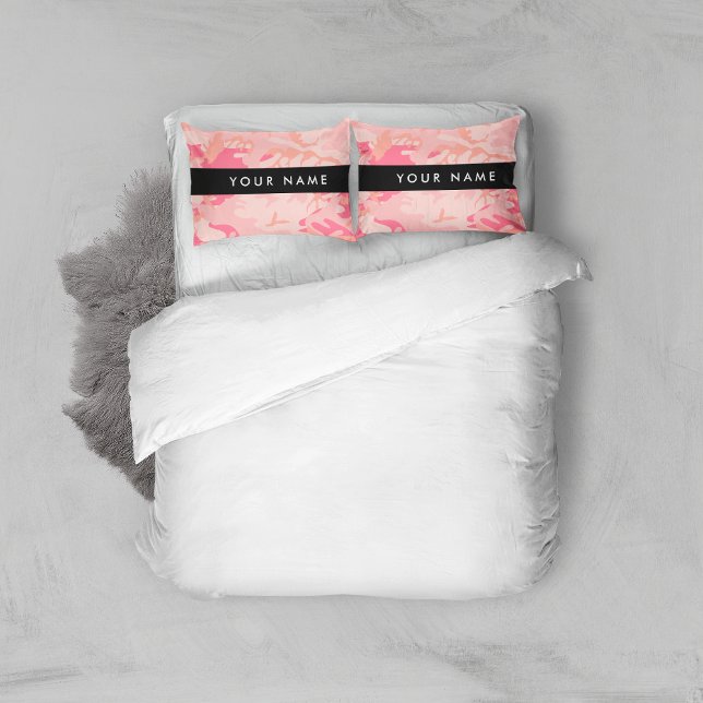 Padrão de Camuflagem Rosa, Seu nome, Personalize (Criador carregado)