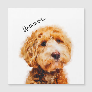 Padrão de Cão de Poodle Cute Impresso