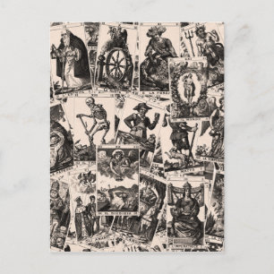 Padrão de cartões de tarô