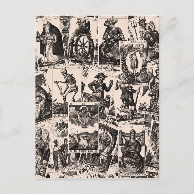 Padrão de cartões de tarô (Frente)