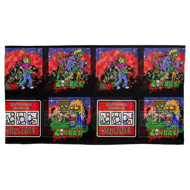 Padrão de Cartoon Zombie (Frente)