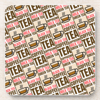 PADRÃO DE CHÁ, porta copos de plástico Duro