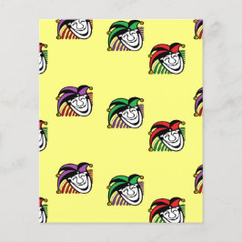 Padrão de chapéus coloridos de brincadeira amarelo