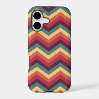 Padrão de Chevron Zigzag Colorido