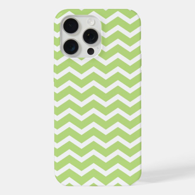 Padrão de Chevron ZigZag Verde (Verso)