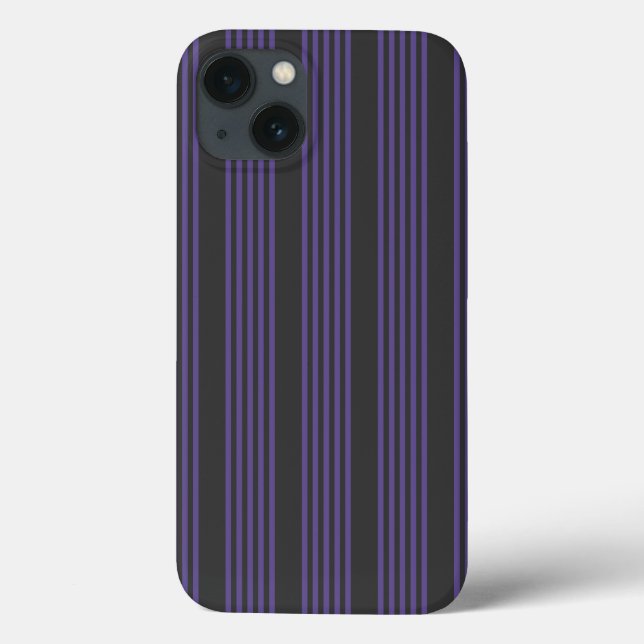 Padrão de cinco faixas Ultra-violeta e carvão (Verso)