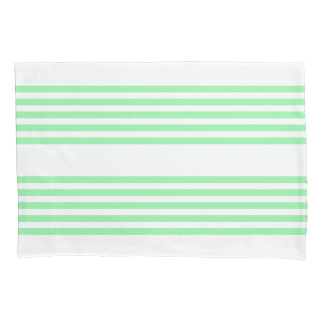 Padrão de cinco faixas verde e branco (Frente)