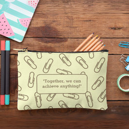 Padrão de clipes de papel - caixa/saco de lápis pe