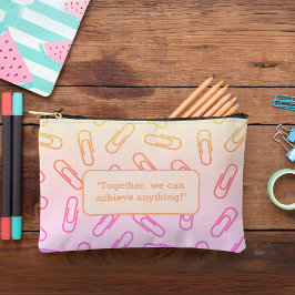 Padrão de clipes de papel - caixa/saco de lápis pe