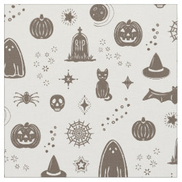 Padrão de Coisas Spookie - Tecido de Neve + Terra