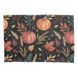 Padrão de Colheita de Outono de Aquarela