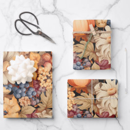 Padrão de colheita de queda elegante na moda