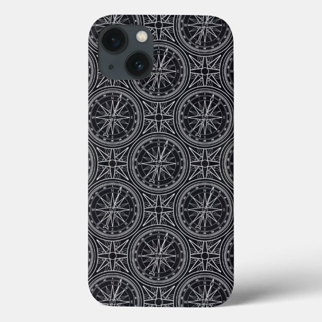 Padrão de Compass de Rosa de Vento (Verso)