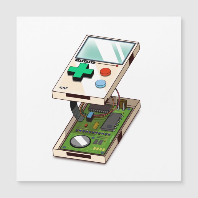 Padrão de console de videogame. (Frente)
