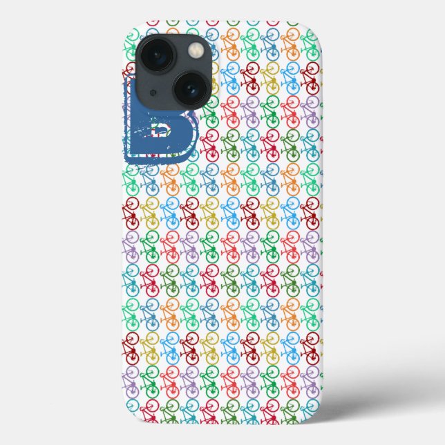padrão de cor de bicicleta B personalizado (Verso)