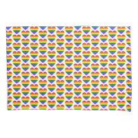 Padrão de Coração Arco-íris Orgulho LGBT Gay