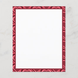 Padrão de Coração Vermelho