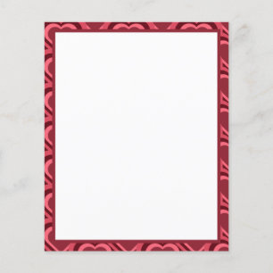 Padrão de Coração Vermelho