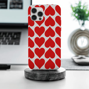 Padrão de Corações Vermelhos, Romântico, Amor