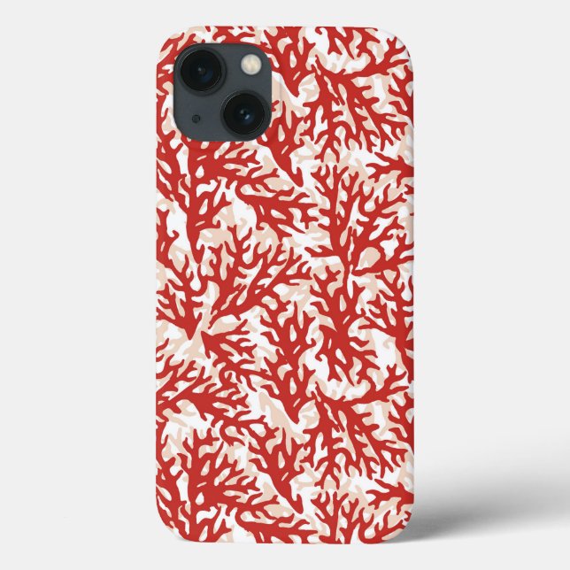 Padrão de Coral Vermelho 2 (Verso)