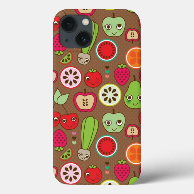 Padrão de cozinha de fruta (Verso)