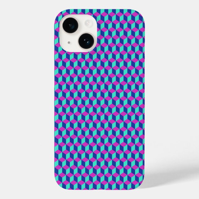 Padrão de Cubo Geométrico (Verso)