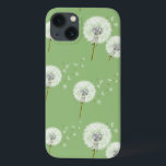 Padrão de Dandelion em Informações Verdes<br><div class="desc">Padrão sem falhas em segundo plano verde com estilo dandelion vintage. Ilustração vetorial © e ® Bigstock® - Todos os direitos reservados.</div>