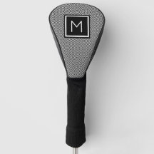 Padrão de Diamante Preto Monograma em Monograma