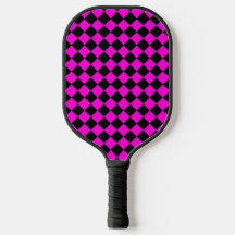 Padrão de diamante xadrez rosa e preto