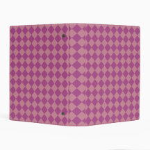 Padrão de Diamante Xadrez Rosa Roxo