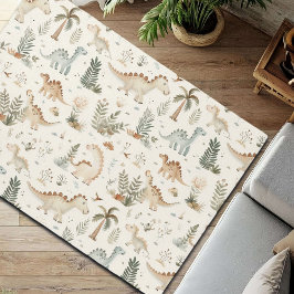 Padrão de Dinossauro Selvagem de Boho Whimsical