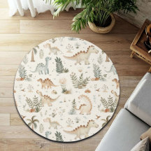 Padrão de Dinossauro Selvagem de Boho Whimsical