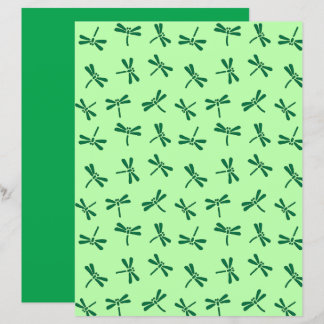 Padrão de Dragonfly Japonês, Light Jade Green