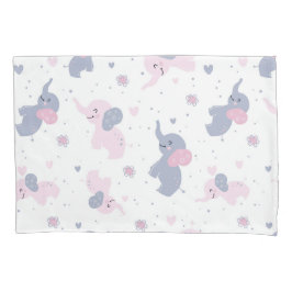 Padrão de elefantes de desenho animado