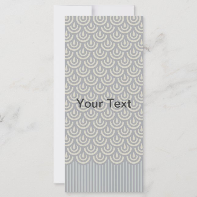 Padrão de Escala de Peixes Japoneses de Prata (Frente)