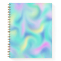 Padrão de espirais Bonito de Pastel desfocadas com