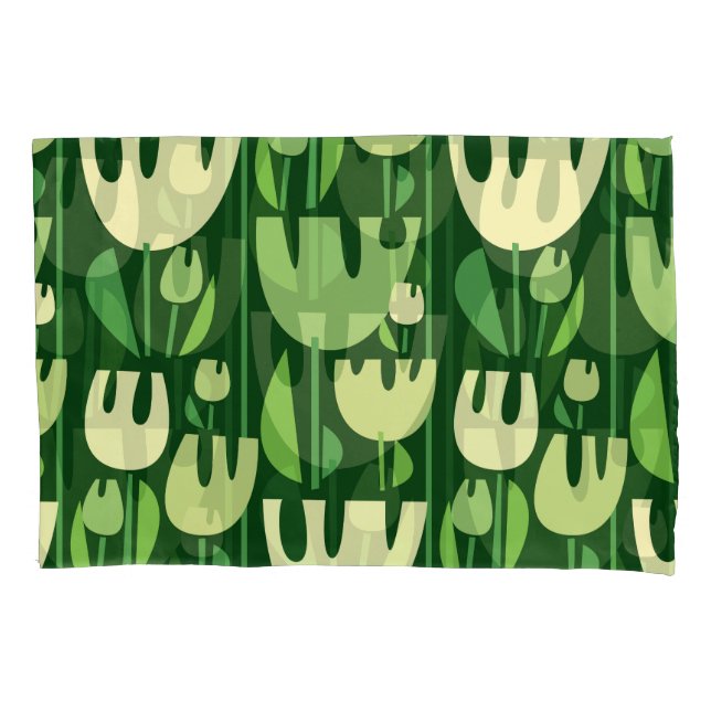 Padrão de Estilo Escandinavo das Tulipas (Frente)