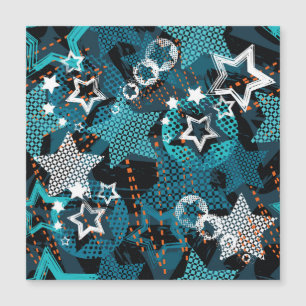 Padrão de estrela Grunge, design infantis brincalh