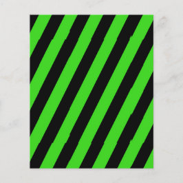 Padrão de faixas diagonais verdes e pretas