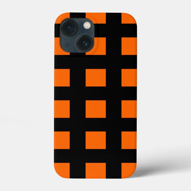 Padrão de faixas laranja (Verso)