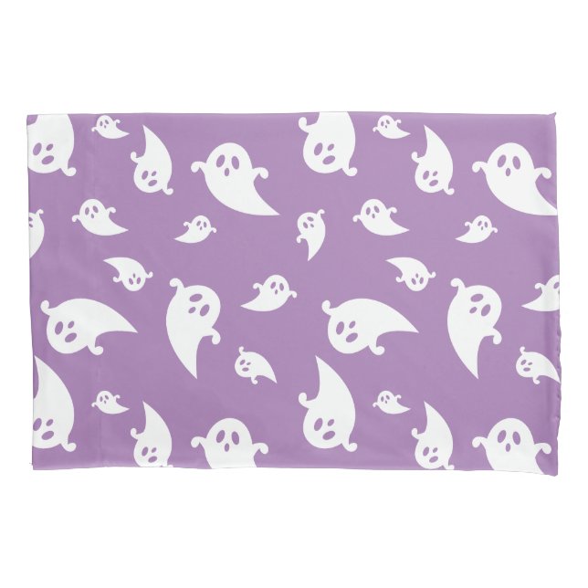 Padrão De Fantasmas Brancos Spooky No Halloween Ro (Frente)